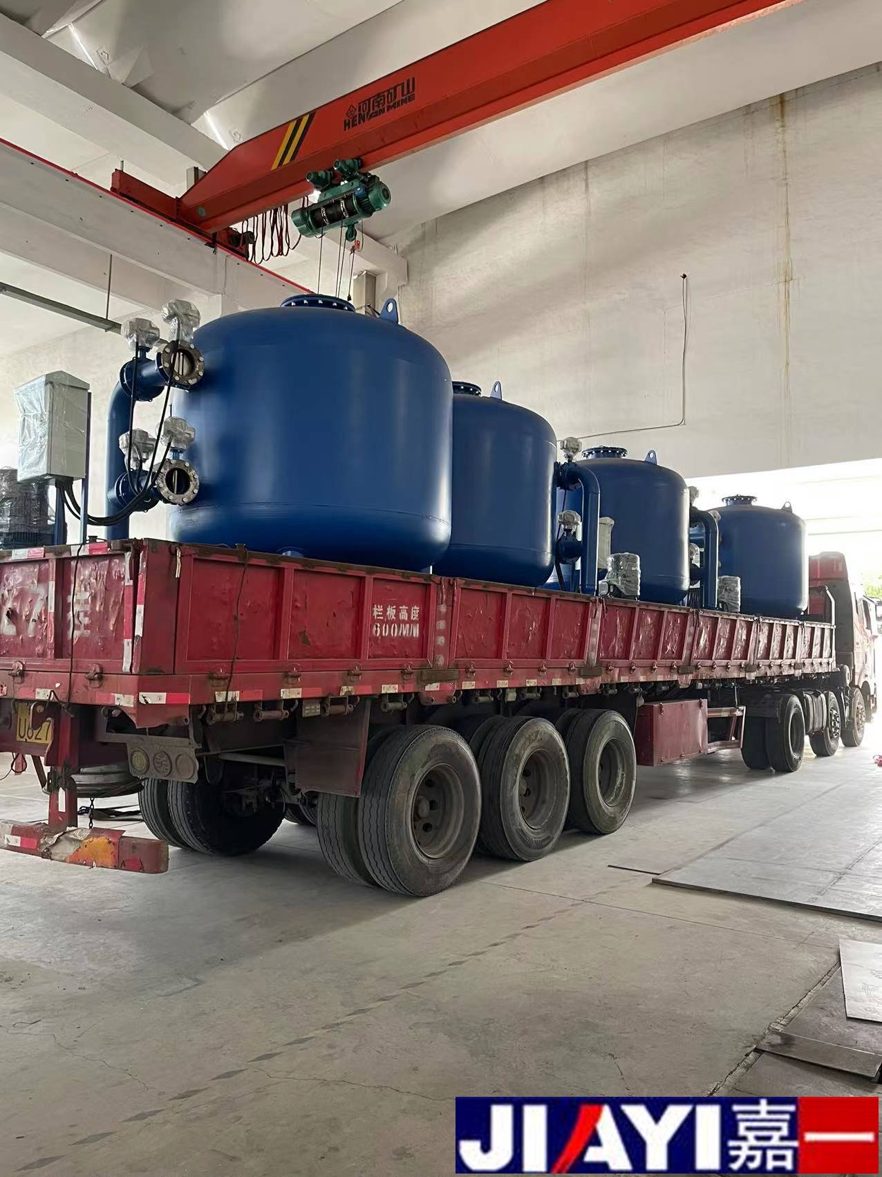 上海專車直達(dá)4套全自動(dòng)石英砂過(guò)濾器