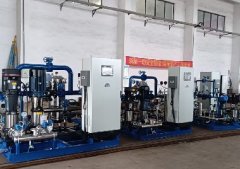 發(fā)貨常州武進區(qū)新綸新能源材料EX線擴建項目的板式換熱機組！